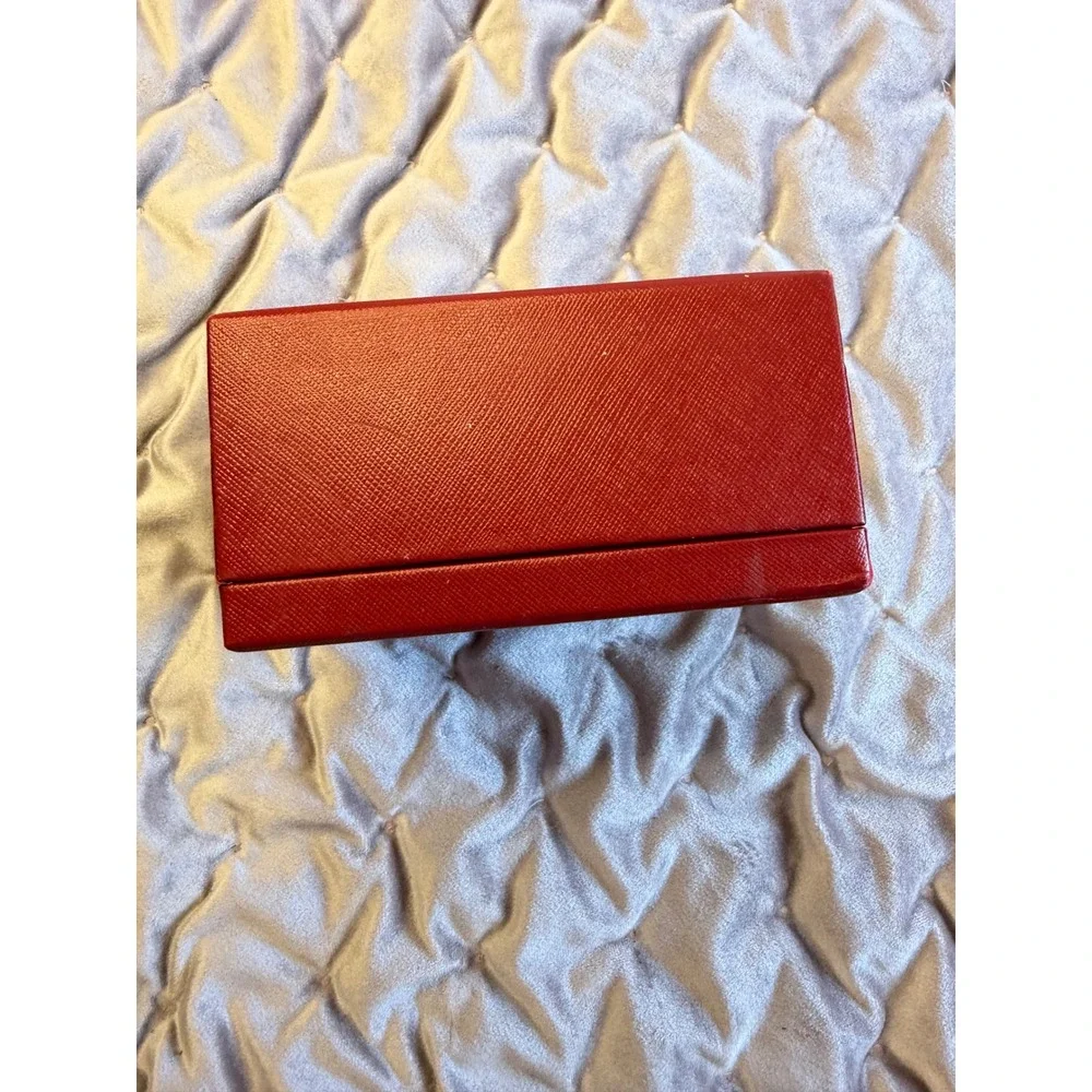 Cartier Red Jewelry Box Set Outer Box Velvet Interior Case Classic Gift Luxury